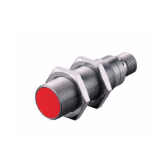 German Leuze inductive proximity switch model IS 218MM/4NO-5E0-S12