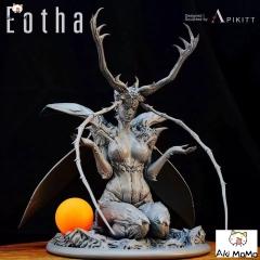 (Pre-order Closed)Eotha By Apikitt Unpainted Figure Blank Kit Model(Grey Model)