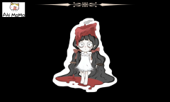(Pre-order Closed)Candle girl Era Grey Version Depressed Island Series 24 cm By LABOLI Studio