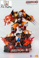 (Pre-order) Digimon Adventure: BN Figure Taichi & Wargreymon H50cm Resin Statue By Bandai Namco