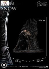 (Pre-order) Game of Thrones Jon Snow UPMGOT-03 1/4 Scale Statue By Prime 1 Studio