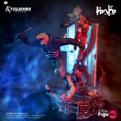 (In Stock) Dorohedoro Caiman & Nikaido Elite Figumiz 1/8 Statue By Figurama Collectors