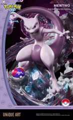 (Pre-order Closed) Mewtwo Pokemon Licensed Statue By Unique Art Studio