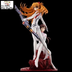 (In Stock) MegaHouse Precious G.E.M. Evangelion: 3.0+1.0 Thrice Upon a Time Asuka Langley Shikinami & Mari Makinami Illustrious
