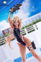 (Pre-order) AMAKUNI ARMS NOTE Kouhai-chan of the Swimming Club Red Line Swimsuit Ver. 1/7 Figure