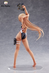 (Pre-order) AMAKUNI ARMS NOTE Kouhai-chan of the Swimming Club Red Line Swimsuit Ver. 1/7 Figure