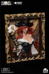 (Pre-order) League of Legends The Bounty Hunter Miss Fortune 3D Frame By Infinity Studio