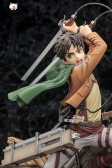 Kotobukiya ARTFX J Attack on Titan Eren Yeager Renewal Package ver. 1/8 Figure (Reissue)