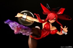 ORCATOYS Fairy Tail Erza Scarlet High Kick Ver. Red Bunny 1/6 Figure