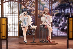 APEX GRIDMAN UNIVERSE Rikka Takarada&Yume Minami Set China Dress Ver. 1/7 Figure (Bonus)