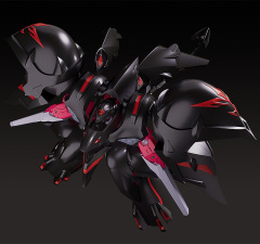 Good Smile Company GSC MODEROID Martian Successor Nadesico: Prince of Darkness Black Sarena Plastic Model