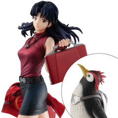 MegaHouse GALS Series Rebuild of Evangelion Misato Katsuragi and Penpen Figure