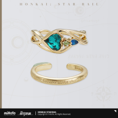 miHoYo Honkai: Star Rail - Aventurine Impression Series Ring Set