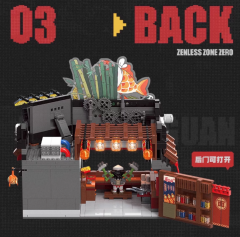 miHoYo Zenless Zone Zero Sixth Street Series Scene Building Blocks