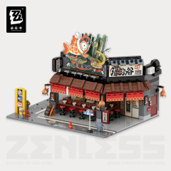 miHoYo Zenless Zone Zero Sixth Street Series Scene Building Blocks
