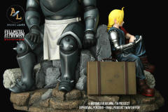 Animes Lights FULLMETAL ALCHEMIST BROTHERHOOD EDWARD ET x ALPHONSE ELRIC 1/6 Statue