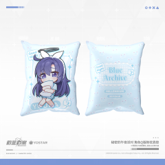 YOSTAR Blue Archive Secret Midnight Party Series Yuuka x Noah Q Version Plush Cushion Lumbar Pillow