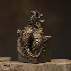 Manas Studio Fan Zai The Sealed Two Headed Dragon Weird Sealing Series Statue