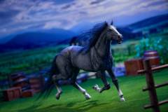 Otherwhere GALACTIC Nightstride x Daybreak 1/12 Scale Poseable Horse Model
