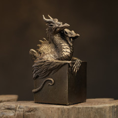 Manas Studio Fan Zai The Sealed Two Headed Dragon Weird Sealing Series Statue