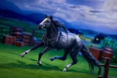 Otherwhere GALACTIC Nightstride x Daybreak 1/12 Scale Poseable Horse Model