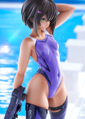 AMAKUNI ARMS NOTE Buchou-chan of the Swimming Club Purple Swimsuit Ver. 1/7 Figure