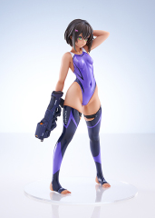 AMAKUNI ARMS NOTE Buchou-chan of the Swimming Club Purple Swimsuit Ver. 1/7 Figure