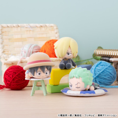 MegaHouse Nuippo One Piece Flocked Plush Figure 6 Pack BOX