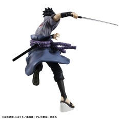 MegaHouse GEM Series NARUTO Shippuden Sasuke Uchiha Shinobi World War Ver Figure (Reissue)