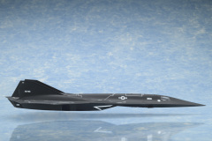 Bellfine 1/72 Top Gun Maverick Dark Star Plastic Model
