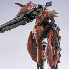 Manas SUM Zhe Si Ling Fine Snow Black Gold Ver. Original Mecha Art Statue
