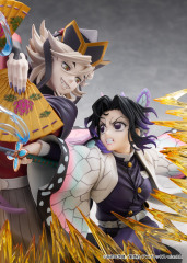 Claynel Demon Slayer Kimetsu no Yaiba Shinobu Kocho x Doma Scale Figure