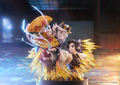 Claynel Demon Slayer Kimetsu no Yaiba Shinobu Kocho x Doma Scale Figure