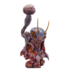Manas SUM SAZEN Grasshopper Fungi Black Gold Ver. Art Statue