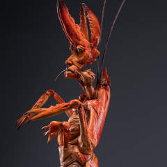 Manas SUM David Meng Claw Black Gold Ver. Art Statue