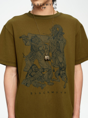 Game Science Black Myth Wukong Crouching Tiger Temple Mechanical Base Earring x Necklace 2-in-1 Set