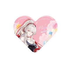 KURO GAMES Wuthering Waves Pastel Wishes Themed Heart-Shaped Acrylic Ornament