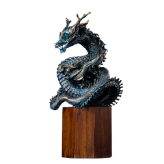 Manas SUM Seal of the Four Gods Azure Dragon Art Statue