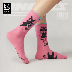 miHoYo Zenless Zone Zero Angels of Delusion Printed Embroidered Socks Set of 3