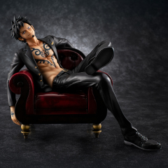 MegaHouse Portrait Of Pirates ONE PIECE S O C Trafalgar Law Ver R 1/8 Scale Figure