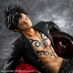 MegaHouse Portrait Of Pirates ONE PIECE S O C Trafalgar Law Ver R 1/8 Scale Figure