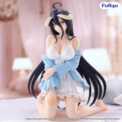 FURYU OVERLORD Noodle Stopper Figure Albedo Loungewear Pearl White ver