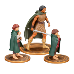 Dark Horse Direct The Lord of the RingsTM Animated Film PVC Figure Set Frodo Aragorn and Samwise