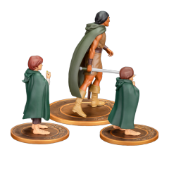 Dark Horse Direct The Lord of the RingsTM Animated Film PVC Figure Set Frodo Aragorn and Samwise
