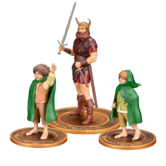 Dark Horse Direct The Lord of the RingsTM Animated Film PVC Figure Set Merry Boromir and Pippin