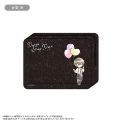 TAPIOCA Bungo Stray Dogs Retro Glitter Clear Pouch Balloon