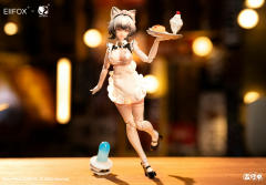 Eiifox x BearPanda Cat Maid Little Pudding 1/12 Scale Action Figure (Bonus)