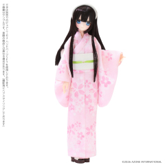 Azone international Sahra s a la mode SAHRA Sweet Days YUKATA Collection Black Hair Doll