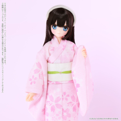 Azone international Sahra s a la mode SAHRA Sweet Days YUKATA Collection Black Hair Doll