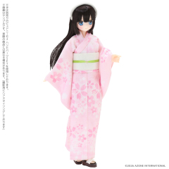 Azone international Sahra s a la mode SAHRA Sweet Days YUKATA Collection Black Hair Doll